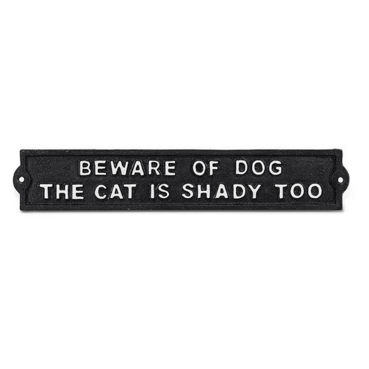 Beware Of Dog Sign