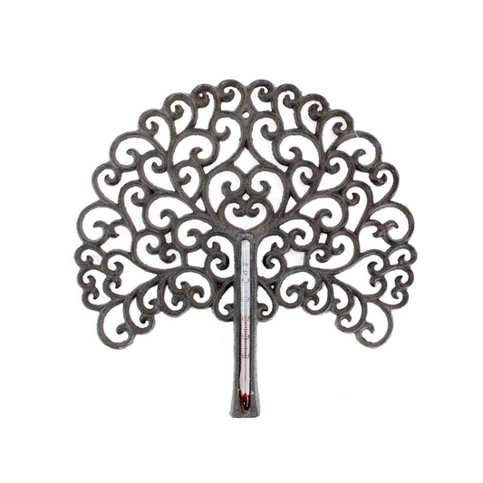 Tree Thermometer Cast Iron