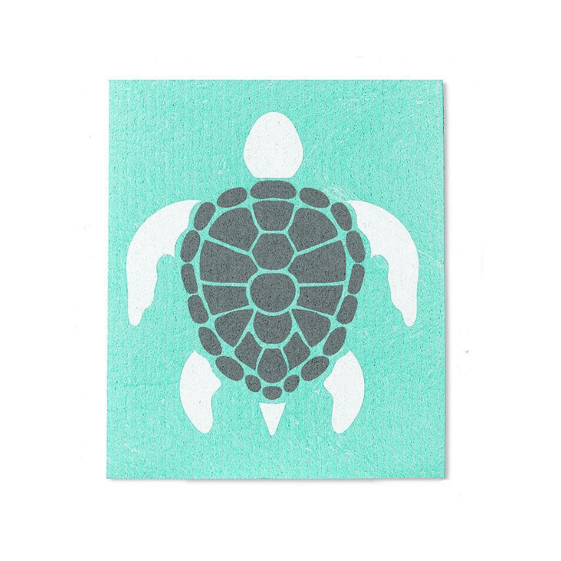 Sea Turtles Dishcloths. Set Of 2.