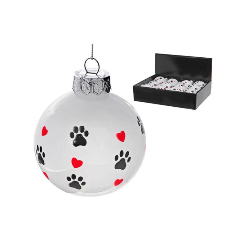 Paw Prints Ornament