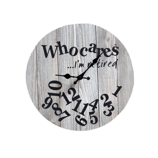 Clock Who Cares