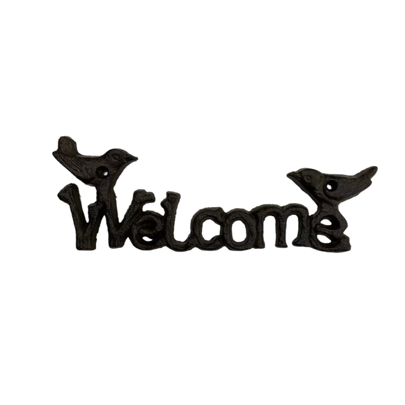 Welcome 2 Birds Plaque