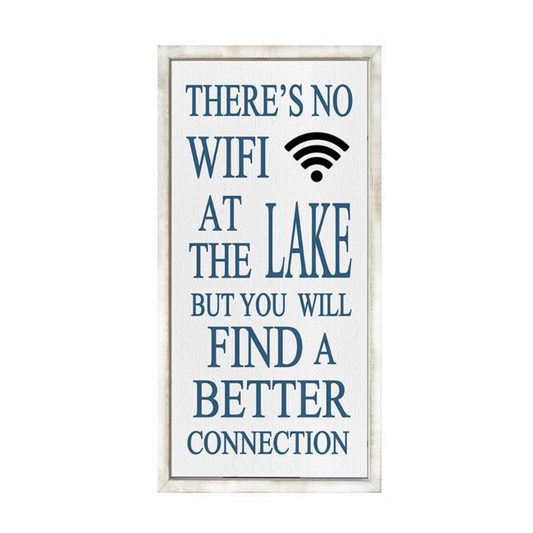 Lake Wi-Fi Sign
